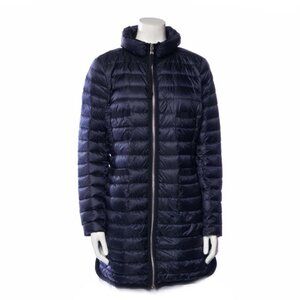 Moncler Down Coat Blue Size 4